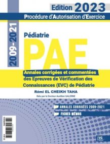 PAE 2023 - Pédiatrie pdf